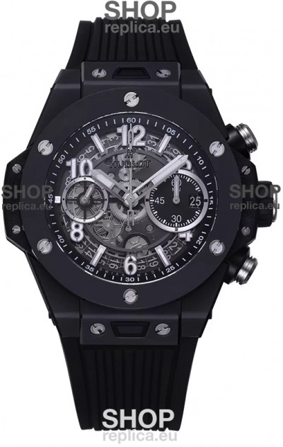 Hublot Big Bang Unico Black Ceramic Casing 1:1 Mirror Edition Swiss Replica Watch