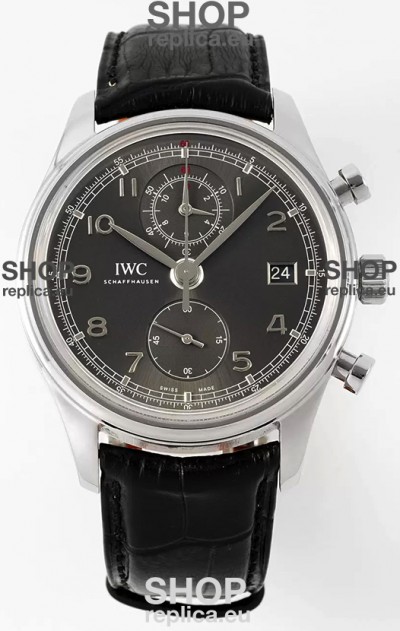 IWC Portugieser Chronograph Classic IW390404 Grey Dial Swiss Replica Watch