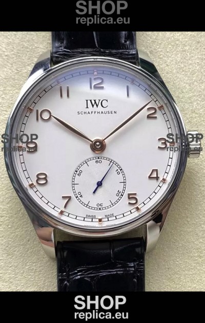 IWC Portugieser Super Clone Automatic 41 IW358303 White Dial in Steel Case