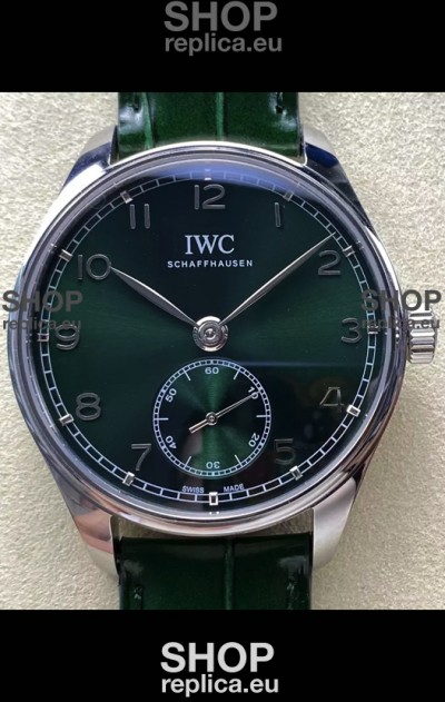 IWC Portugieser Super Clone Automatic 41 IW358310 Green Dial in Steel Case