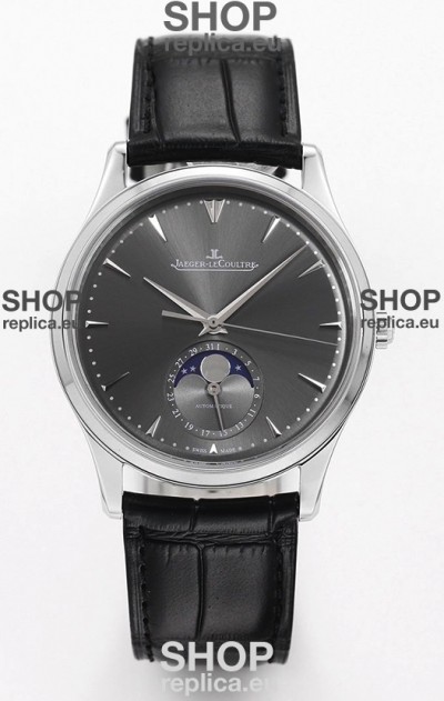 Jaeger LeCoultre Master Ultra Thin Moon 904L Steel 1:1 Mirror Replica Watch