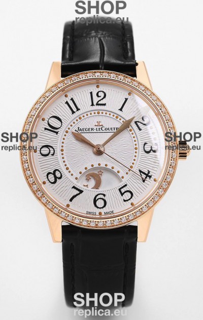 Jaeger-LeCoultre Rendez-Vous Steel Night & Day Rose Gold 1:1 Mirror Swiss Watch