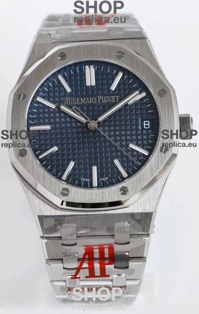 Audemars Piguet Royal Oak 15510 41MM Blue Dial 904L Steel CALIBRE 4302 Movement 1:1 Mirror Replica
