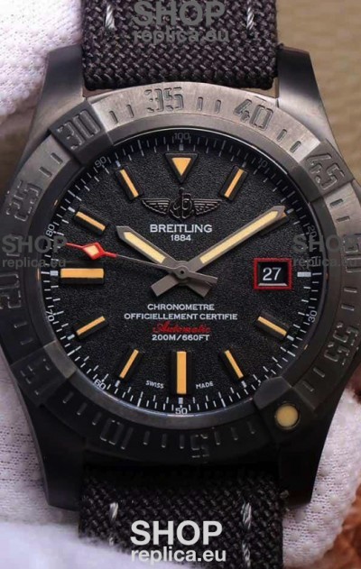Breitling Avenger Blackbird Limited Edition 1:1 Mirror Quality Swiss Replica Watch