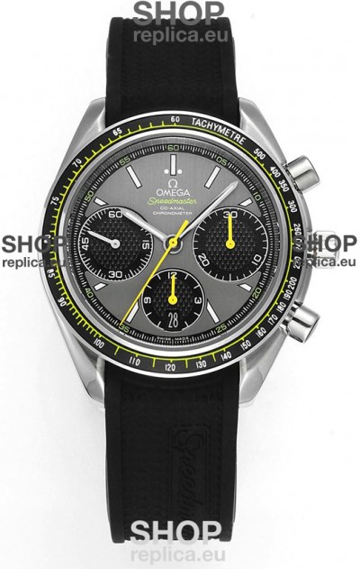Omega Speedmaster Racing 904L Steel Chronograph 1:1 Mirror Replica in Grey Dial