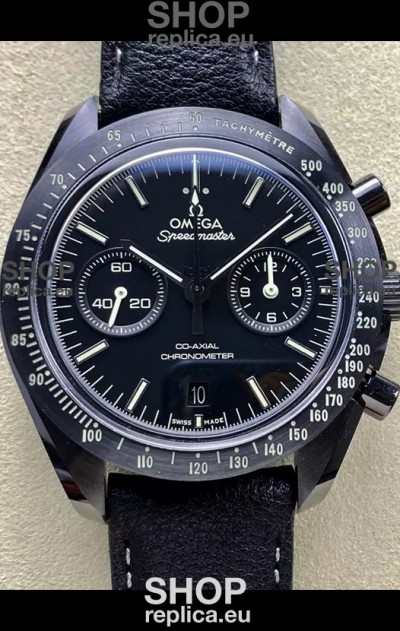 Omega Speedmaster Dark Side of the Moon Black Strap - 1:1 Superclone Replica Watch 