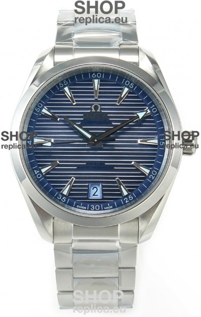 Omega Aqua Terra 150M Summer Blue Dial 904L Steel Casing 1:1 Mirror Replica 41MM 