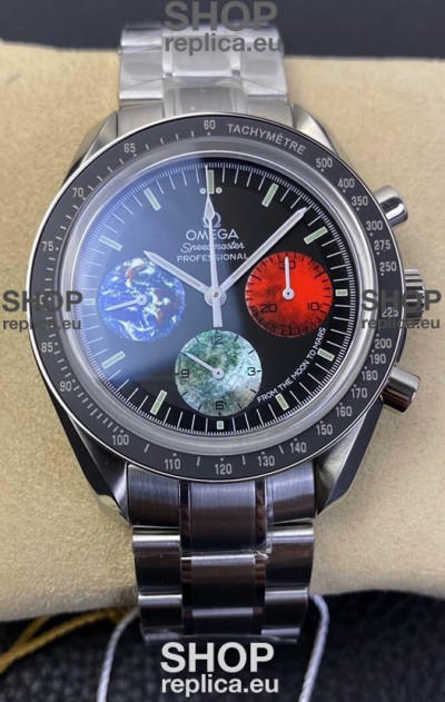 Omega Speedmaster Moon to Mars Edition Chronograph 42MM Black Dial 1:1 Mirror Replica Watch