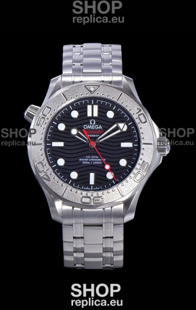 Omega Seamaster Diver 300M Nekton Edition 1:1 Mirror Replica Watch in Black Dial