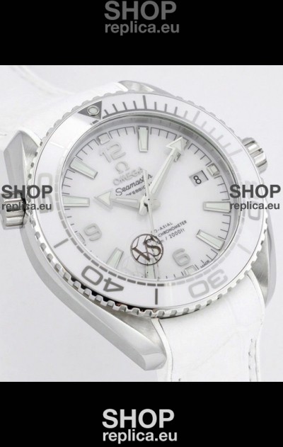 Omega Seamaster Planet Ocean Swiss Watch 39MM - 1:1 Mirror Replica Leather Strap