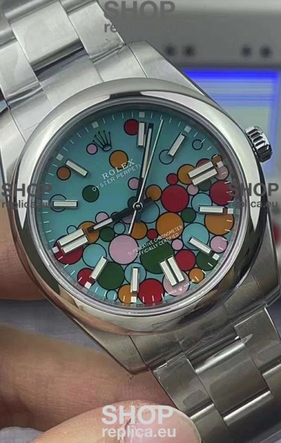Rolex Oyster Perpetual REF# 124300 Celebration Dial in 41MM ETA 3230 Automatic Movement Watch 