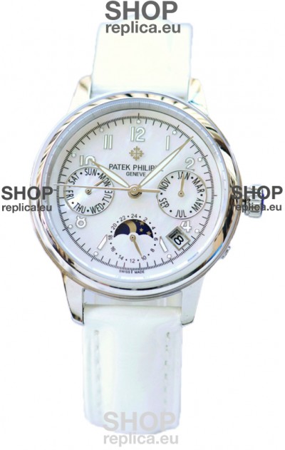 Patek Philippe Grand Complications Ladies First Perpetual Calendaer Steel Casing Swiss Replica Watch