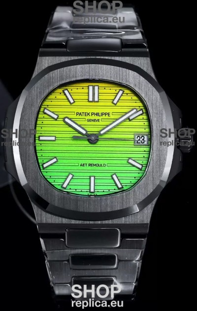 Patek Philippe Nautilus 5711 AET Remould Black Ceramic Edition Swiss Replica Watch