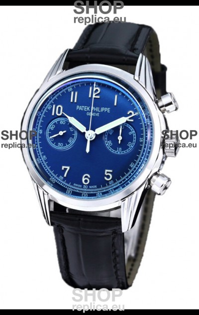 Patek Philippe Complications 5162G Blue Dial Stainless Steel Swiss Replica Watch 