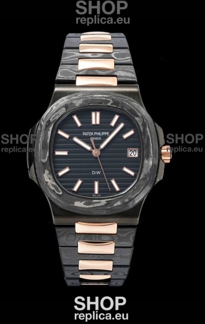 Patek Philippe Nautilus 5711 DiW Edition Ceramic/Carbon 1:1 Mirror Swiss Replica Watch