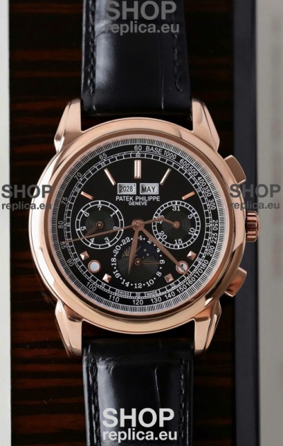 Patek Philippe Grand Complications 5270 Swiss Replica Watch in Rose Gold Casing