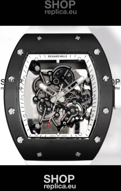 Richard Mille Super Clone RM055 Ceramic Casing with Genuine Tourbillon Watch 