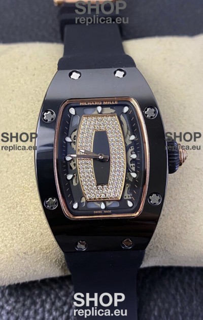 Richard Mille RM-07-01 Ceramic Casing Ladies 1:1 Swiss Replica Watch
