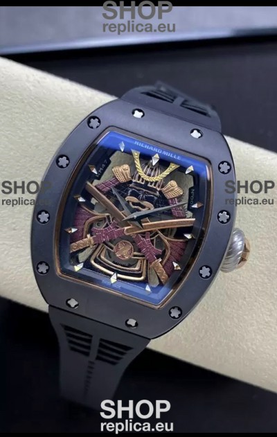 Richard Mille RM47 Black Ceramic Casing Watch in Swiss Automatic Movement 