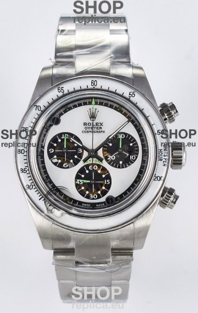 Rolex Daytona Super Clone Artisans De Geneve Edition White Dial Swiss Replica Watch