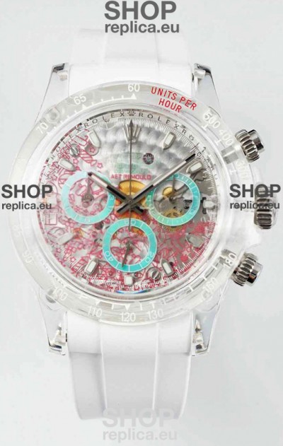Rolex Daytona AET Remould XMAS Sapphires Casing 1:1 Swiss Replica Watch 