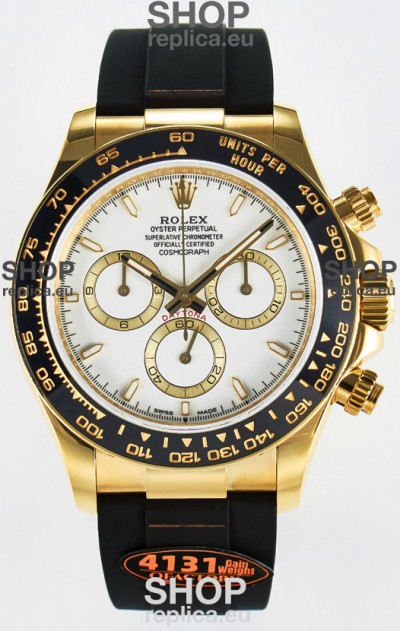 Rolex Cosmograph Daytona M126518 Yellow Gold White Dial Original Cal.4131 Movement