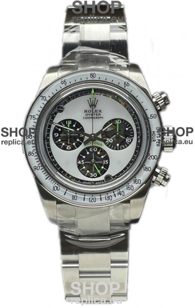 Rolex Daytona 116508 Neon Artisans De Geneve Stainless Steel Watch Swiss Replica 