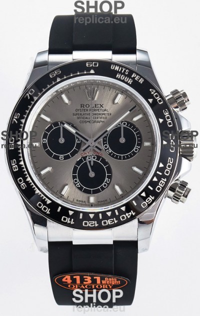Rolex Cosmograph Daytona 126519LN Grey Dial Black Bezel Cal.4131 Movement - 904L Steel Watch