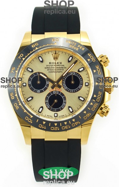 Rolex Cosmograph Daytona M126518 Yellow Gold Casing & Dial Cal.4130 Movement