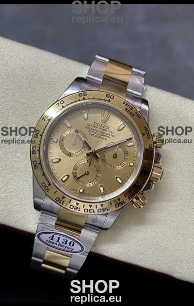 Rolex Cosmograph Daytona 116508 Yellow Gold Original Cal.4130 Movement - Improved Ultimate 904L Steel Watch