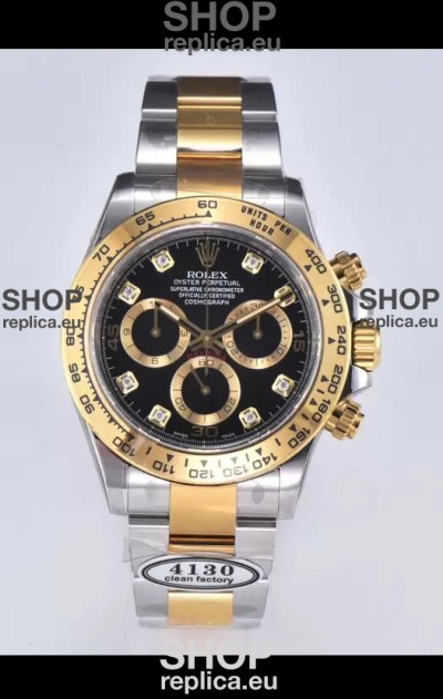 Rolex Cosmograph Daytona M116503-0011 Yellow Gold Two Tone Original Cal.4130 Movement - 904L Steel Watch