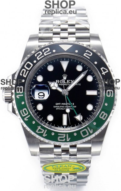 Rolex GMT Masters II 126720VTNR Cal.3285 72 Hours Power Jubilee Strap Swiss Replica 904L Steel 