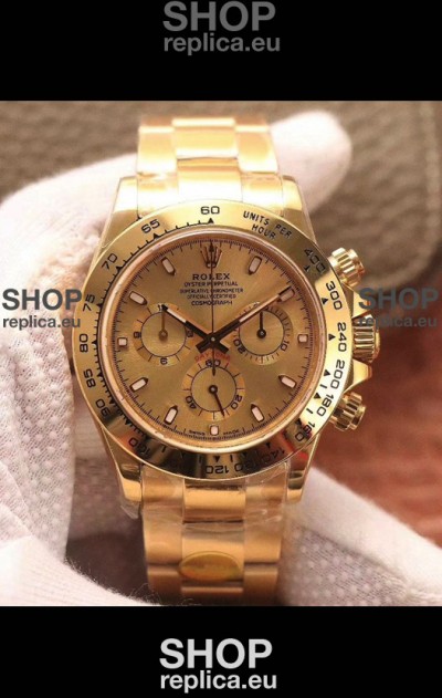 Rolex Cosmograph Daytona 116598 904L Stainless Steel 1:1 Mirror Cal.4130 Movement Watch