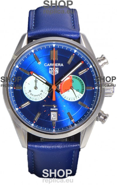 Tag Heuer Carrera Carrera Skipper 39 Chronograph Swiss Quartz Replica Watch 