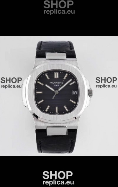 Patek Philippe Nautilus 5711/1A-011 1:1 Mirror Swiss Replica Watch in Blue Dial 904L Steel 