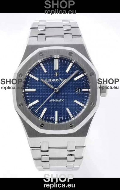 Audemars Piguet Royal Oak 41MM Blue Dial 904L Steel CALIBRE 4302 Movement 1:1 Mirror Replica