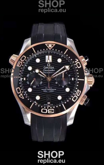 Omega Seamaster Co-Axial Master Chronometer Chronograph Rose Gold 44MM 1:1 Mirror Replica