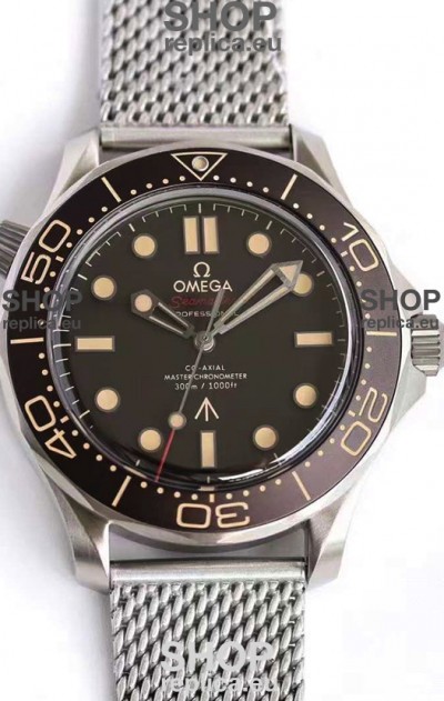 Omega Seamaster 300M No Time To Die Edition Titanium Casing 1:1 Mirror Replica Watch