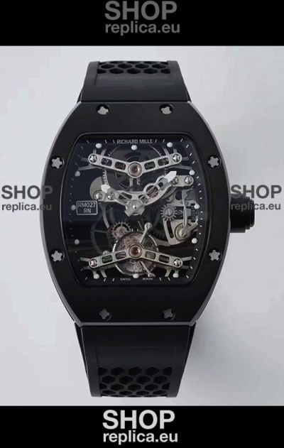 Richard Mille RM027 with Genuine Swiss Tourbillon Movement 1:1 Mirror Replica Watch