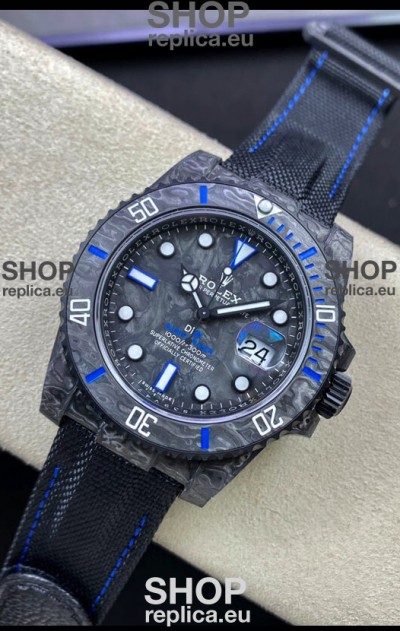 Rolex Submariner DiW Carbon Fiber Edition Swiss Replica Watch - 1:1 Mirror Replica
