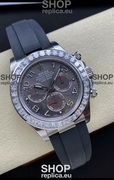 Rolex Cosmograph Daytona 116519 Grey Dial Cal.4130 Movement - 904L Steel Watch