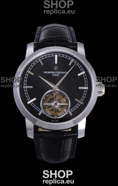 Vacheron Constantin Minute Repeater Tourbillon Swiss Replica Watch in Steel Casing 44MM Steel Casing