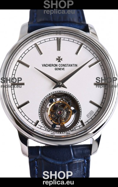 Vacheron Constantin Traditionelle Swiss Tourbillon Steel Casing 1:1 Mirror Replica Watch 