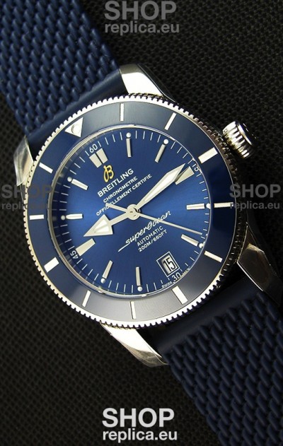 Breitling SuperOcean Heritage II B20 42MM Blue Dial Swiss Replica Watch - 1:1 Mirror Edition