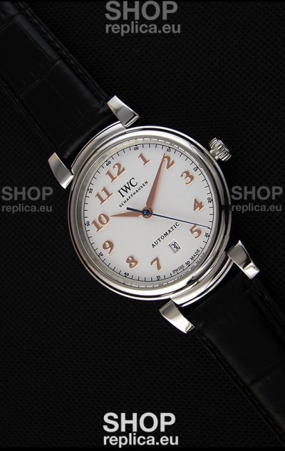 IWC Schaffhausen DA Vinci IW356601 Automatic Swiss Watch White Dial 1:1 Mirror Replica 