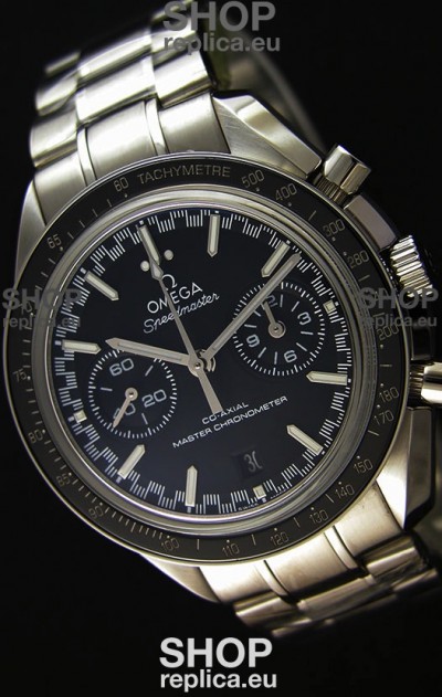 Omega Speedmaster Racing Co-Axial Master Chronograph Swiss Replica Watch Black Dial